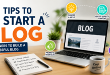 5 tips to Start a Blog