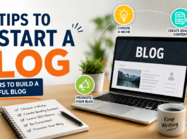 5 tips to Start a Blog