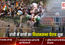 Jharkhand Student Protest