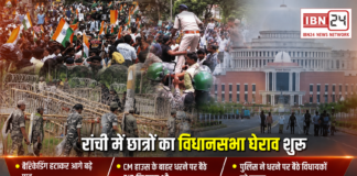 Jharkhand Student Protest