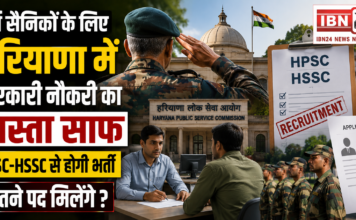 Haryana Ex Servicemen Recruitment