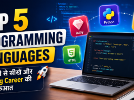 Top 5 Programming Languages
