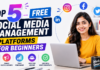 Top 5 Free Social Media Management