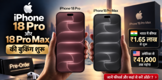 iPhone 18 Pro Price in India