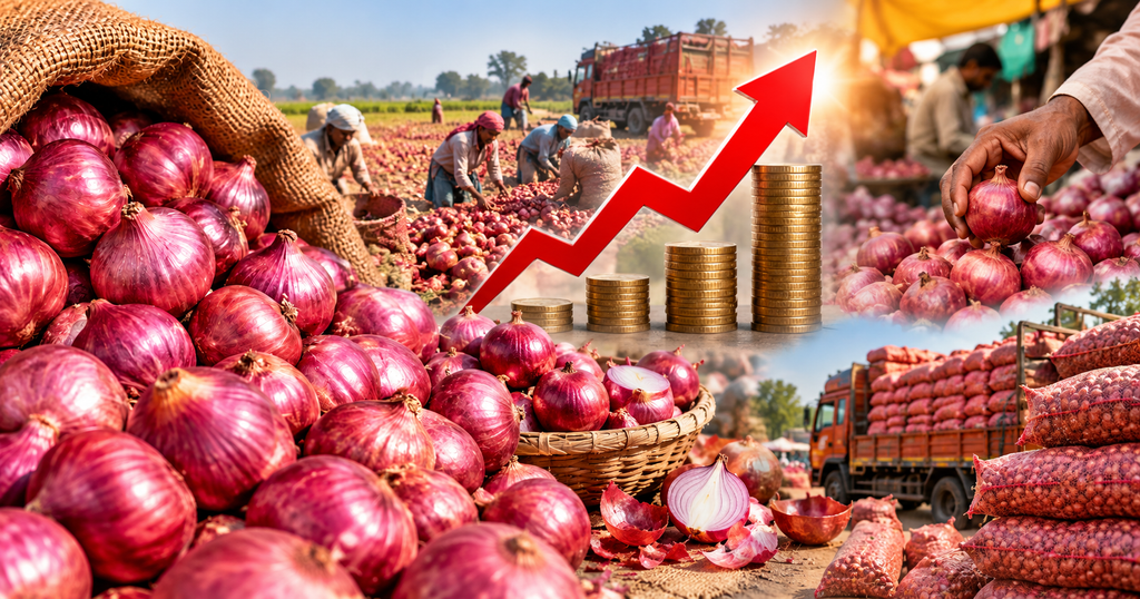Onion Prices Rise 82%
