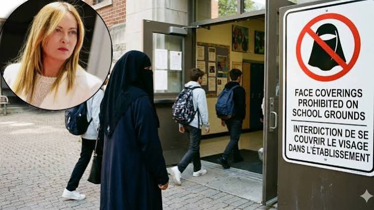 Italy Burqa Niqab Ban in Schools