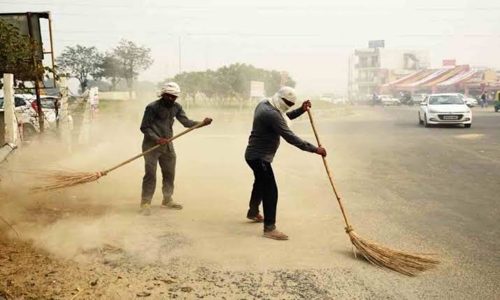Haryana Sanitation Workers Strike
