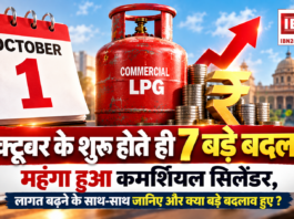 LPG cylinder price October 2026