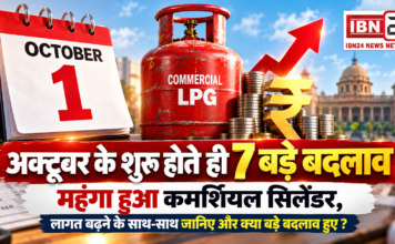 LPG cylinder price October 2026
