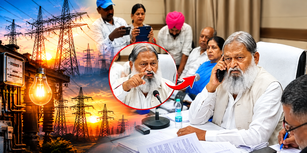 Anil Vij Orders Ambala XEN Transfer to Nuh