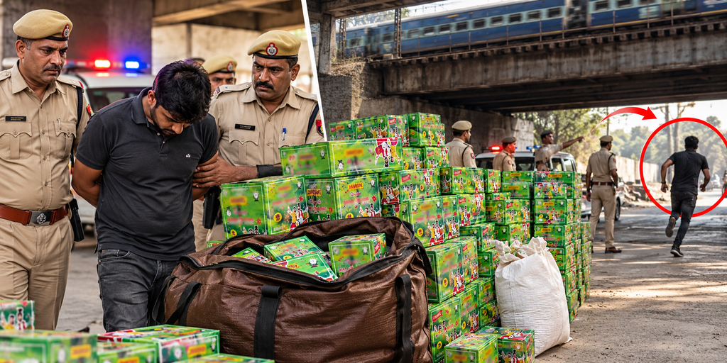 Karnal Illegal Firecrackers