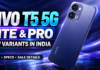 Vivo T5 Lite 5G, T5 Pro 5G New Variants in India