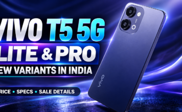 Vivo T5 Lite 5G, T5 Pro 5G New Variants in India