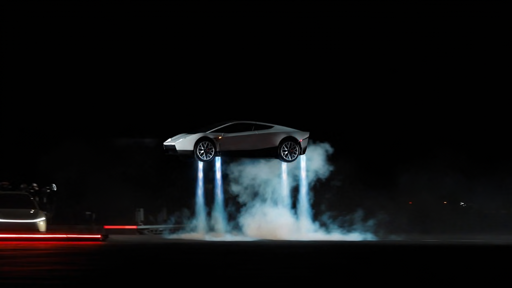 Tesla Flying Car