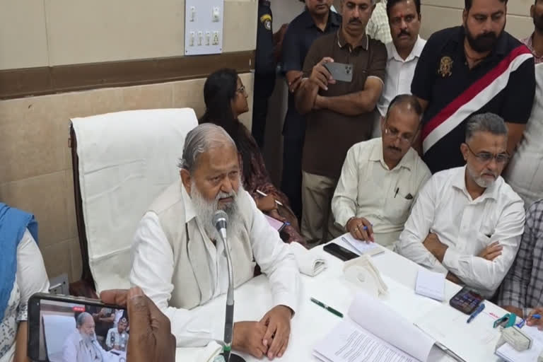 Anil Vij Orders Ambala XEN Transfer to Nuh