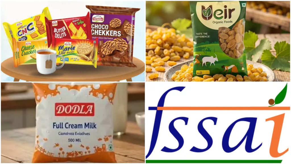 FSSAI action against food companies