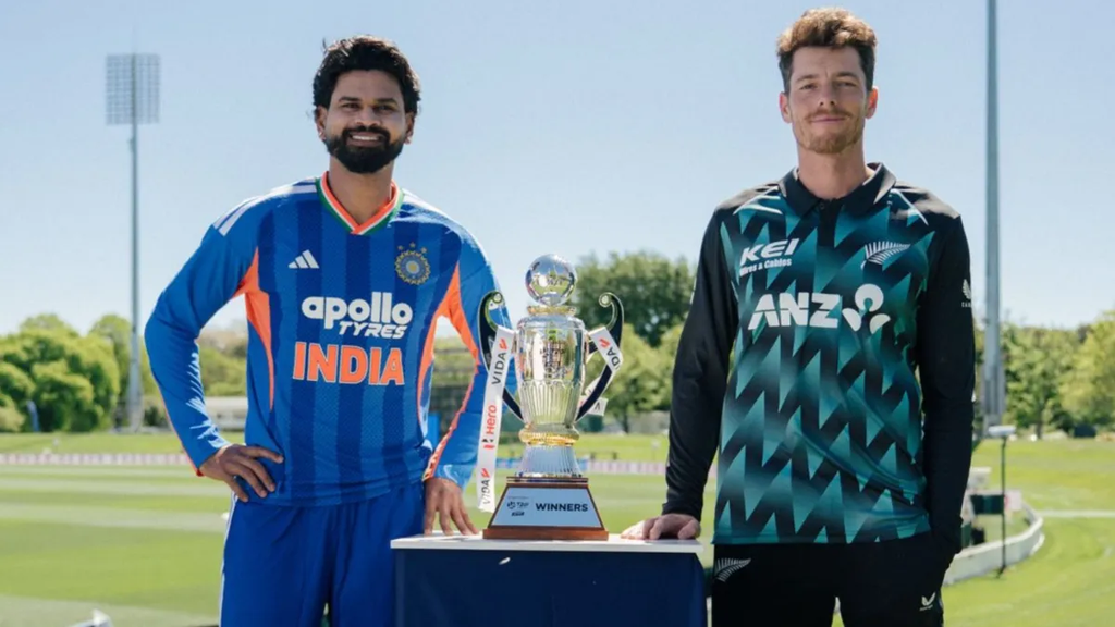 India vs New Zealand 1st T20